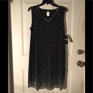 MSK knee length formal dress